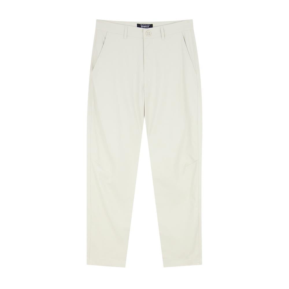 Men's 4 - Way Stretch Khaki Pants: Comfort & Style - Giordano