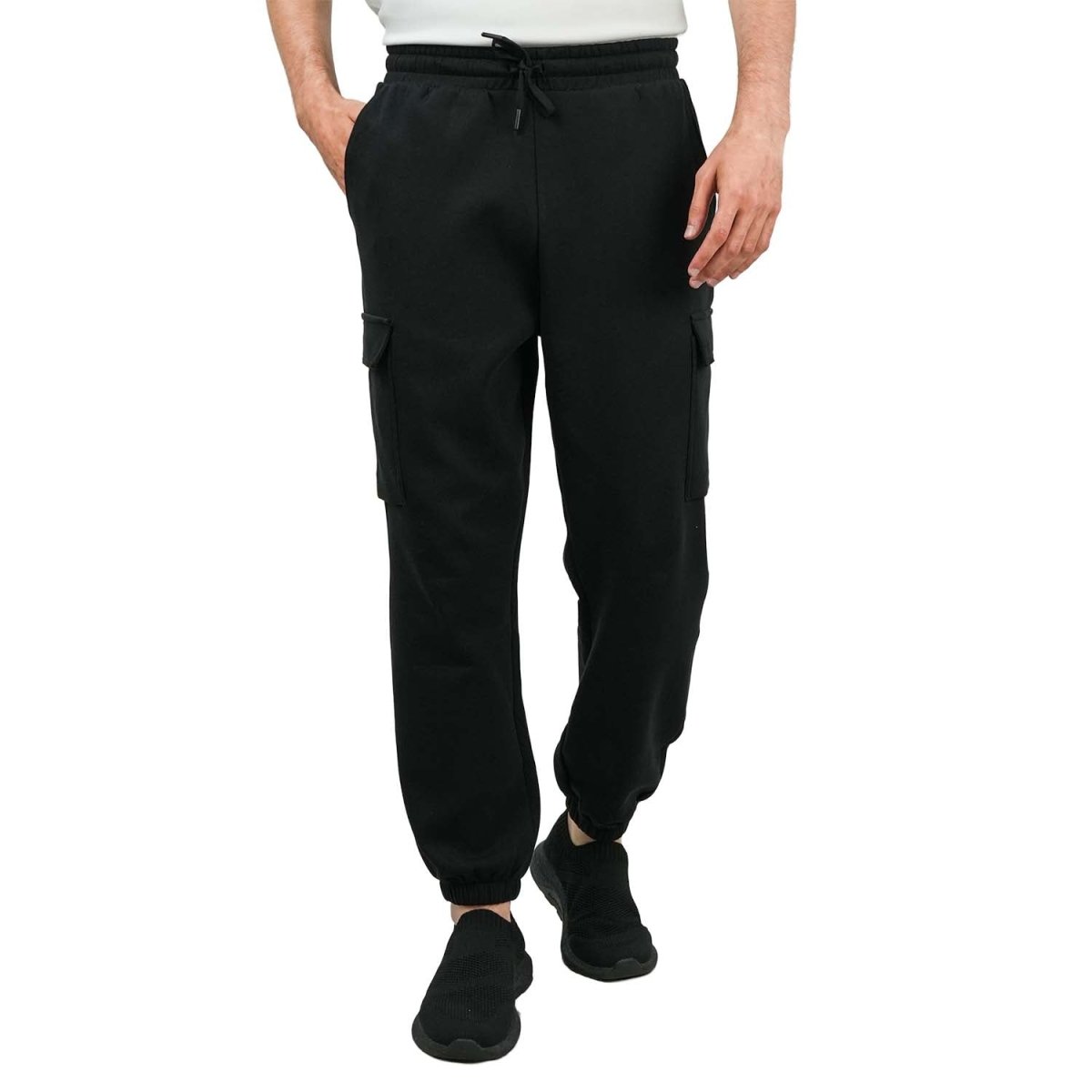Men's Air Knit Joggers: Relaxed Tapered Fit, Elastic Waist Comfort S - Shop Giordano