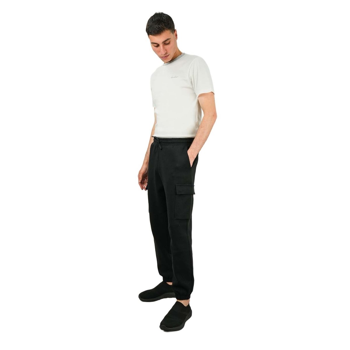 Men's Air Knit Joggers: Relaxed Tapered Fit, Elastic Waist Comfort S - Shop Giordano