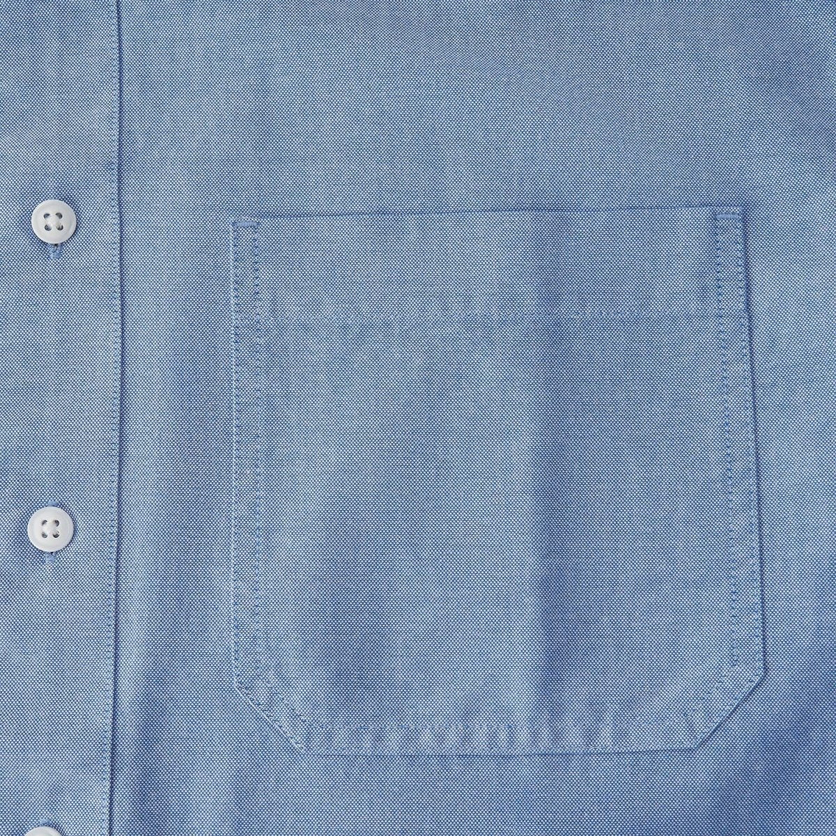 Men's Casual Oxford Shirt: 100% Cotton, Relaxed Fit - Giordano