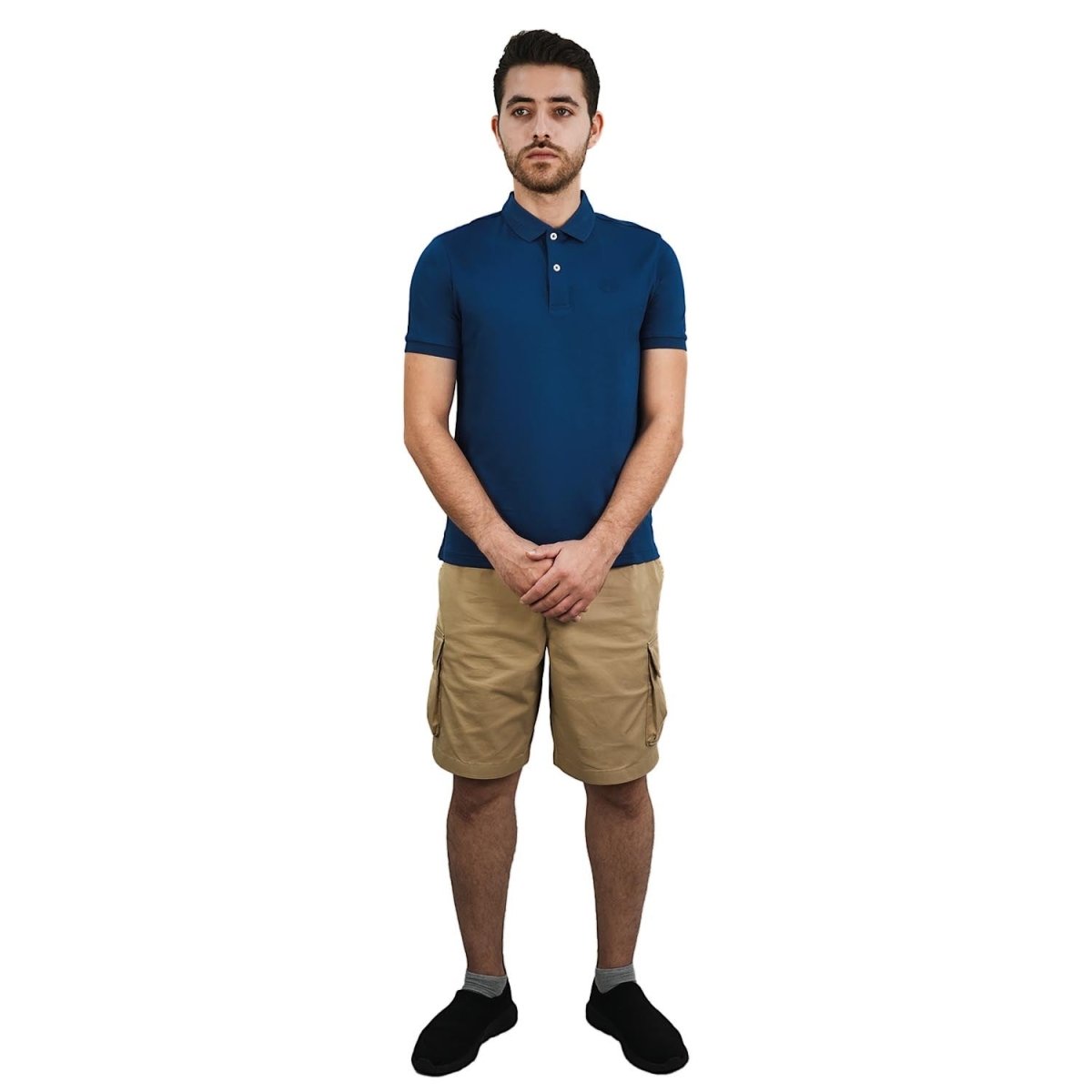 Men's Classic Liquid Touch Polo: 100% Cotton, Regular Fit, Embroidered S - Shop Giordano