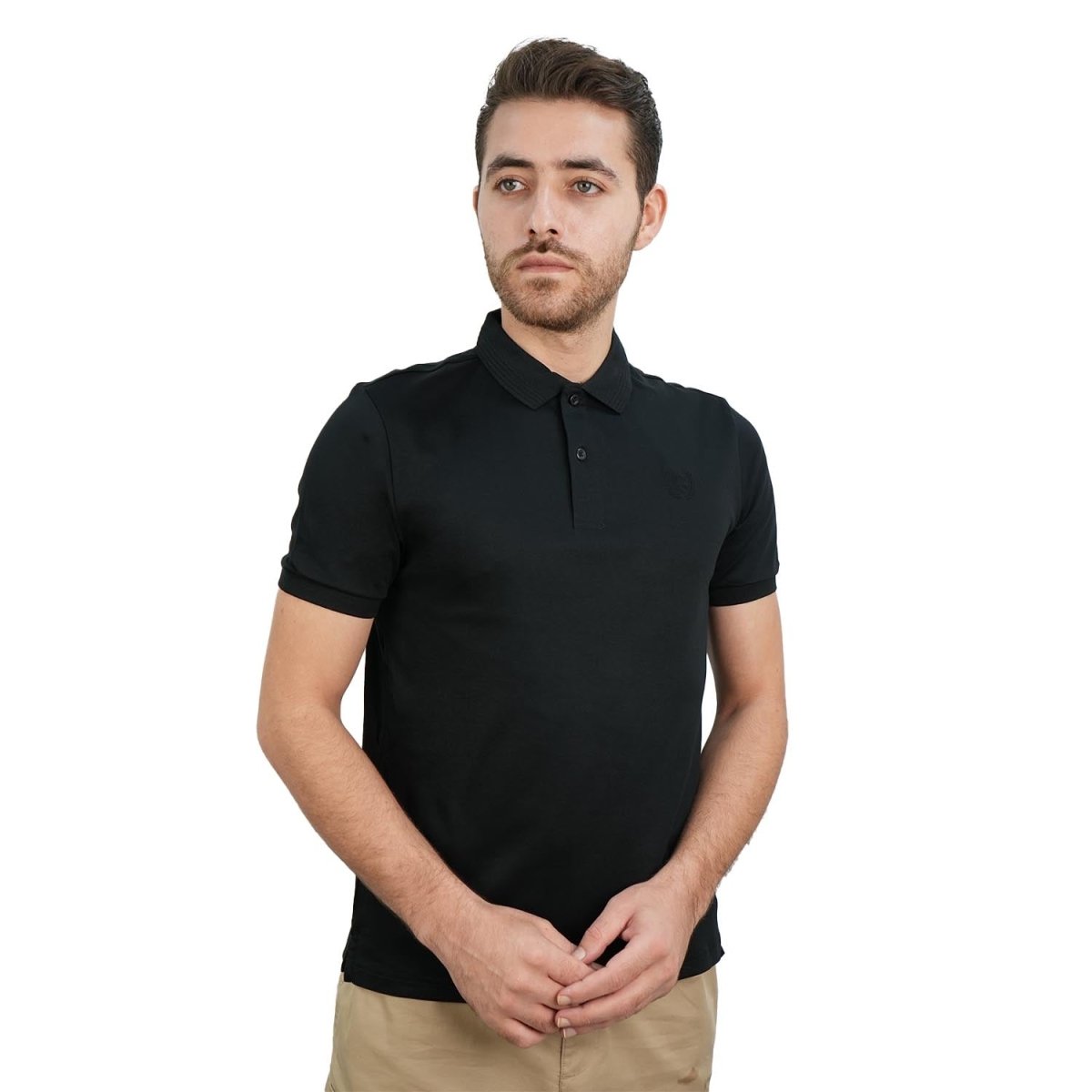 Men's Classic Liquid Touch Polo: 100% Cotton, Regular Fit, Embroidered S - Shop Giordano
