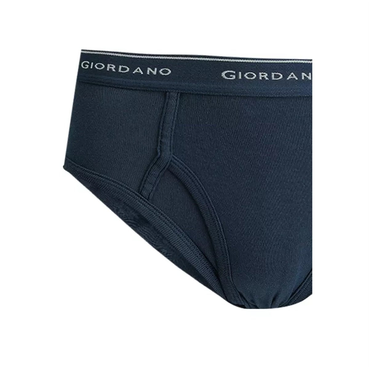 Men's Classic Rib Briefs - 6 - Pack, Cotton, Jacquard Waistband - Giordano