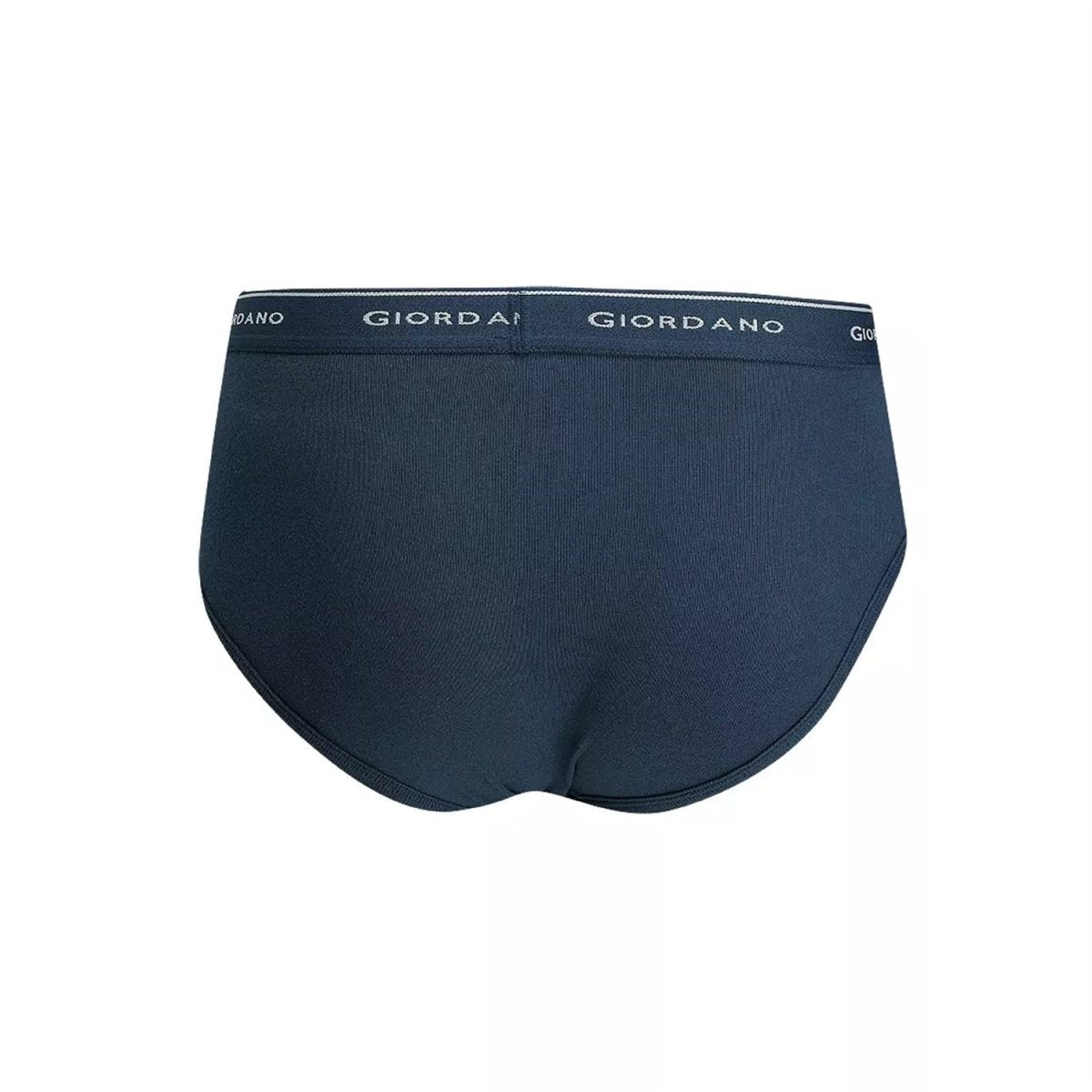 Men's Classic Rib Briefs - 6 - Pack, Cotton, Jacquard Waistband - Giordano