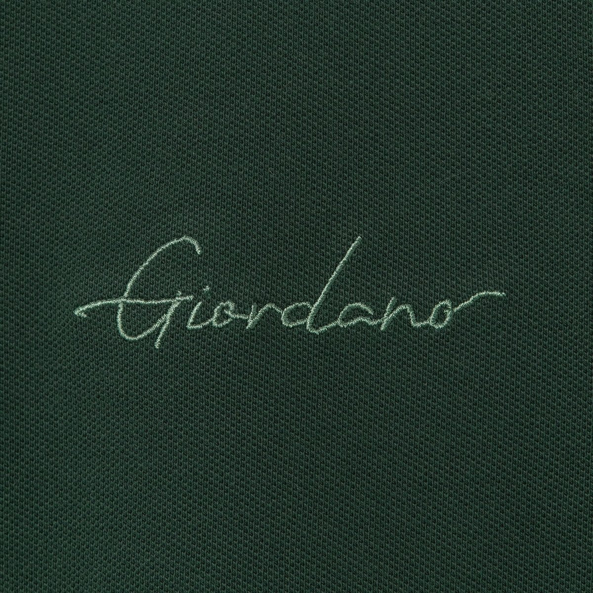 Men's Classic Slim Fit Polo With Signature Embroidery - Giordano