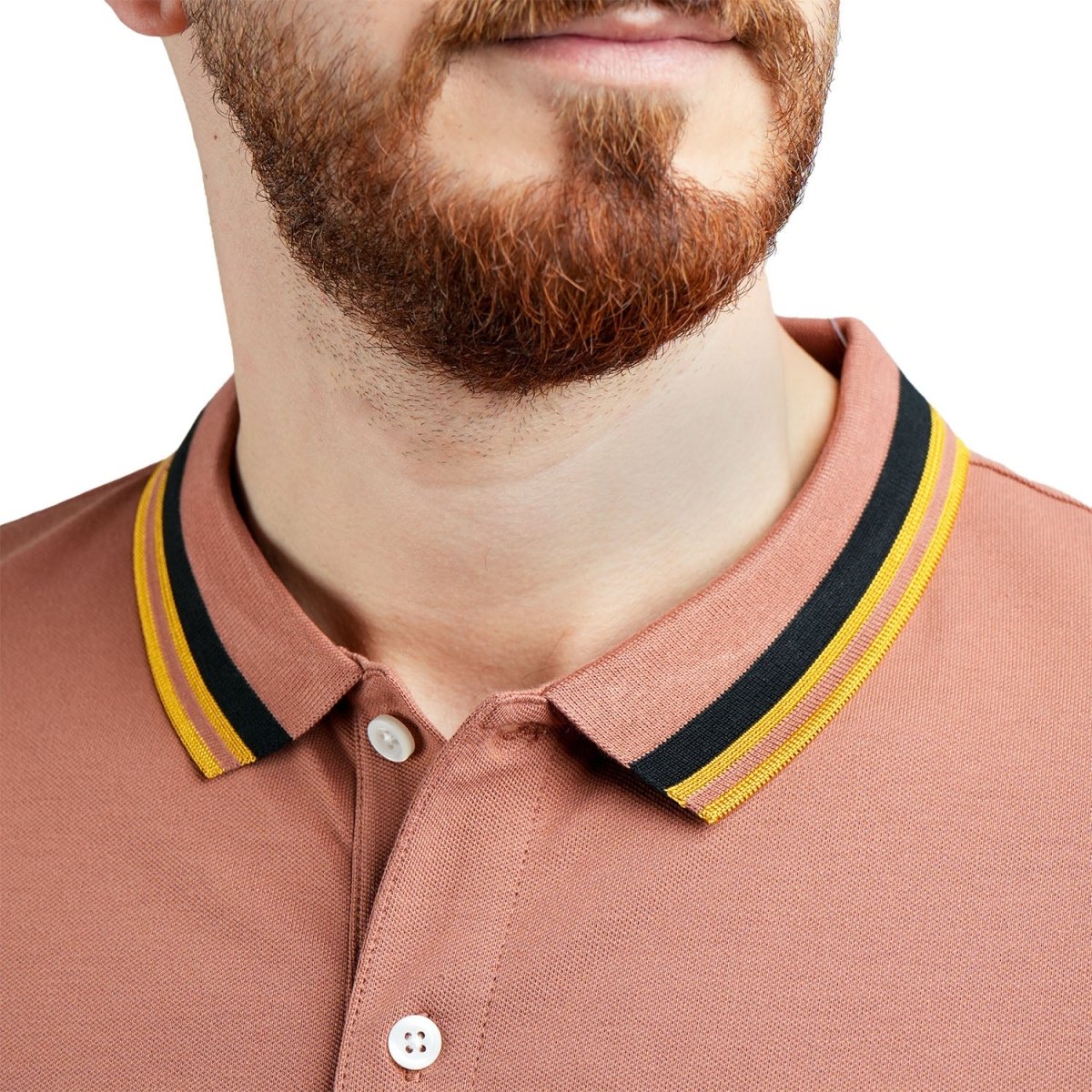 Men's Classic Slim Fit Polo With Signature Embroidery - Giordano