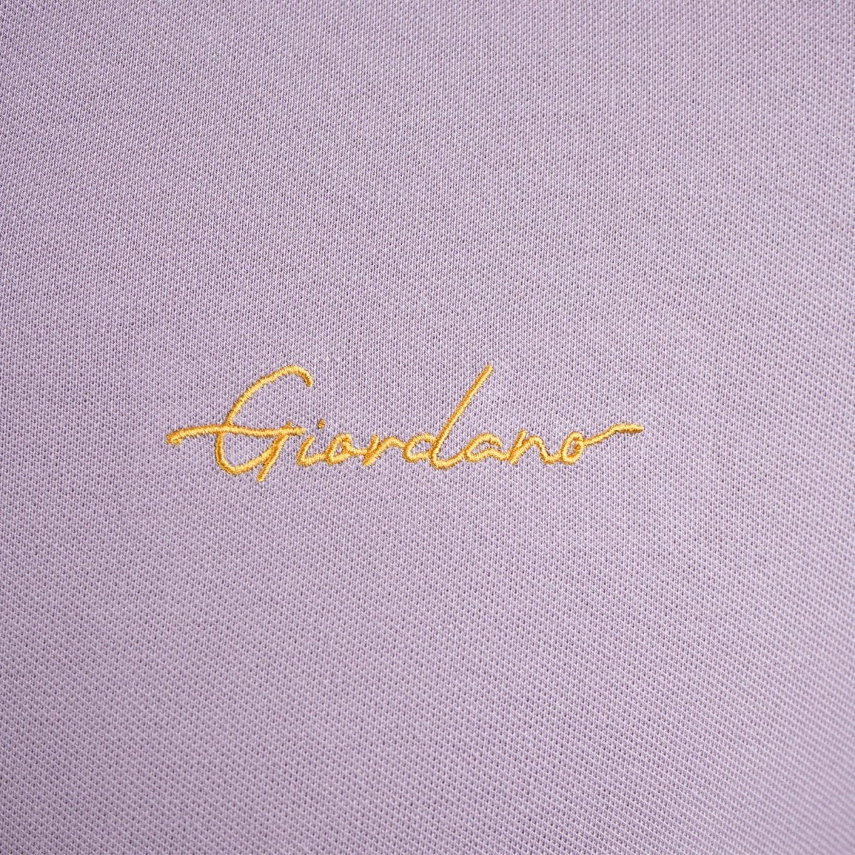 Men's Classic Slim Fit Polo With Signature Embroidery - Giordano