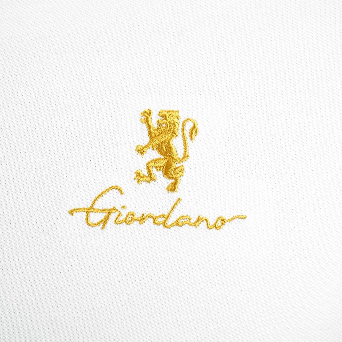 Men's Classic Slim Fit Polo With Signature Embroidery - Giordano