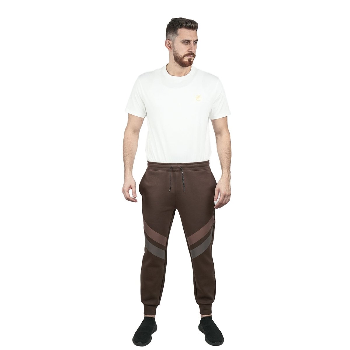Men's Cotton Blend Slim Tapered Joggers - Giordano