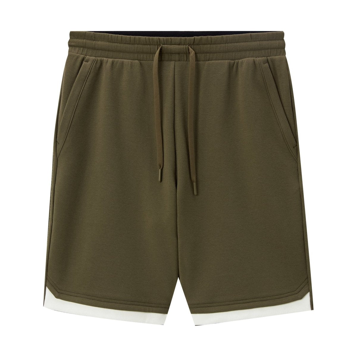 Men's Cotton Blend Waffle Knit Shorts - Giordano