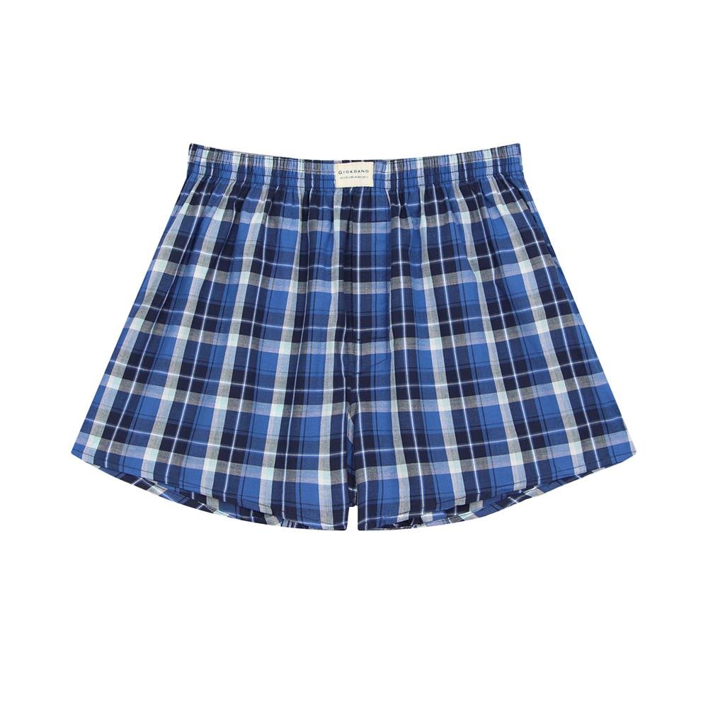 Men's Cotton Contrast Color Boxers (3Pcs/Pack) - Giordano