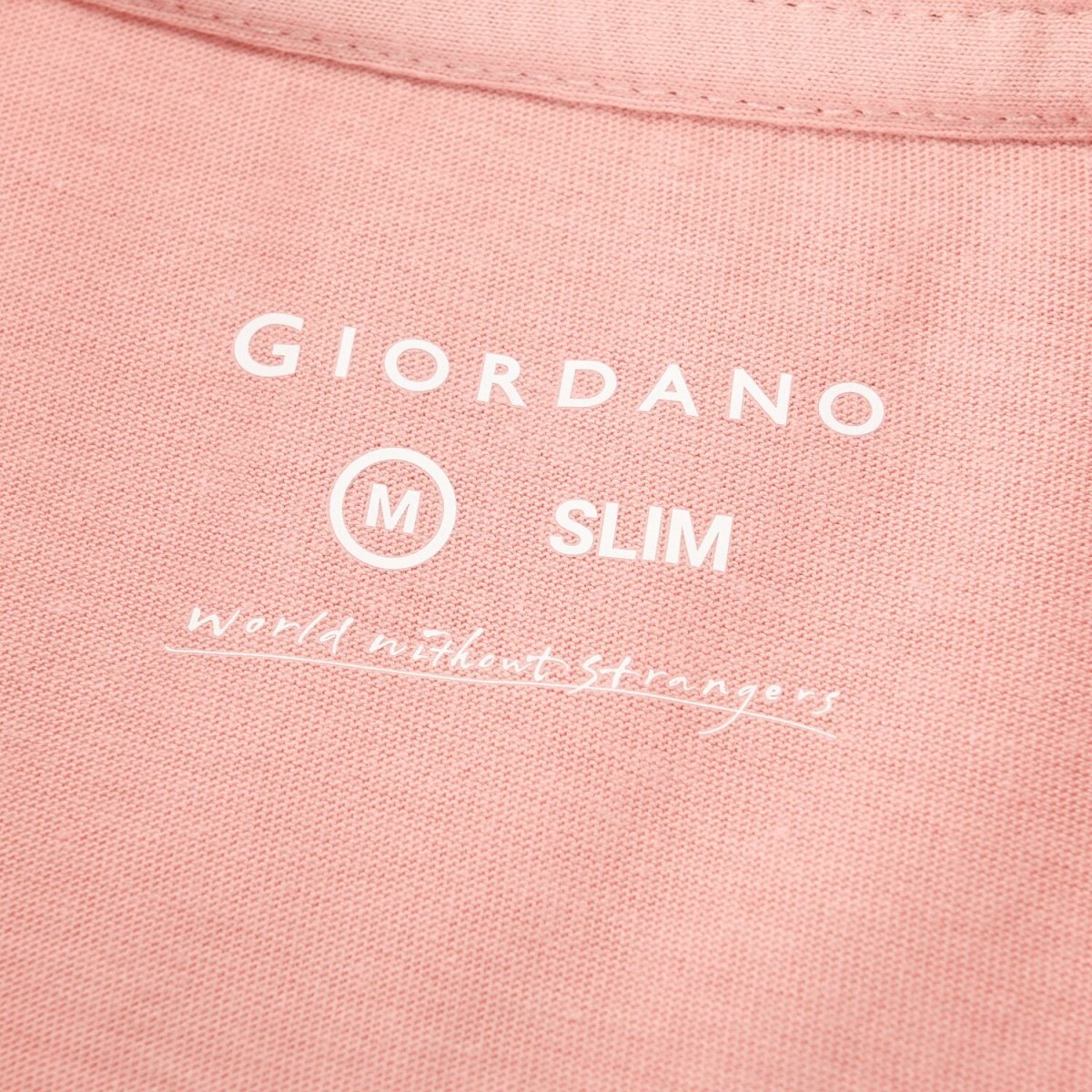 Men's Cotton Crewneck Tee With Signature Print - Giordano