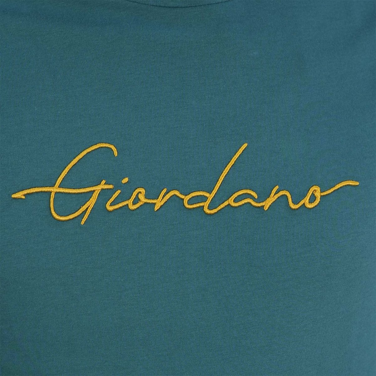 Men's Cotton Crewneck Tee With Signature Print - Giordano