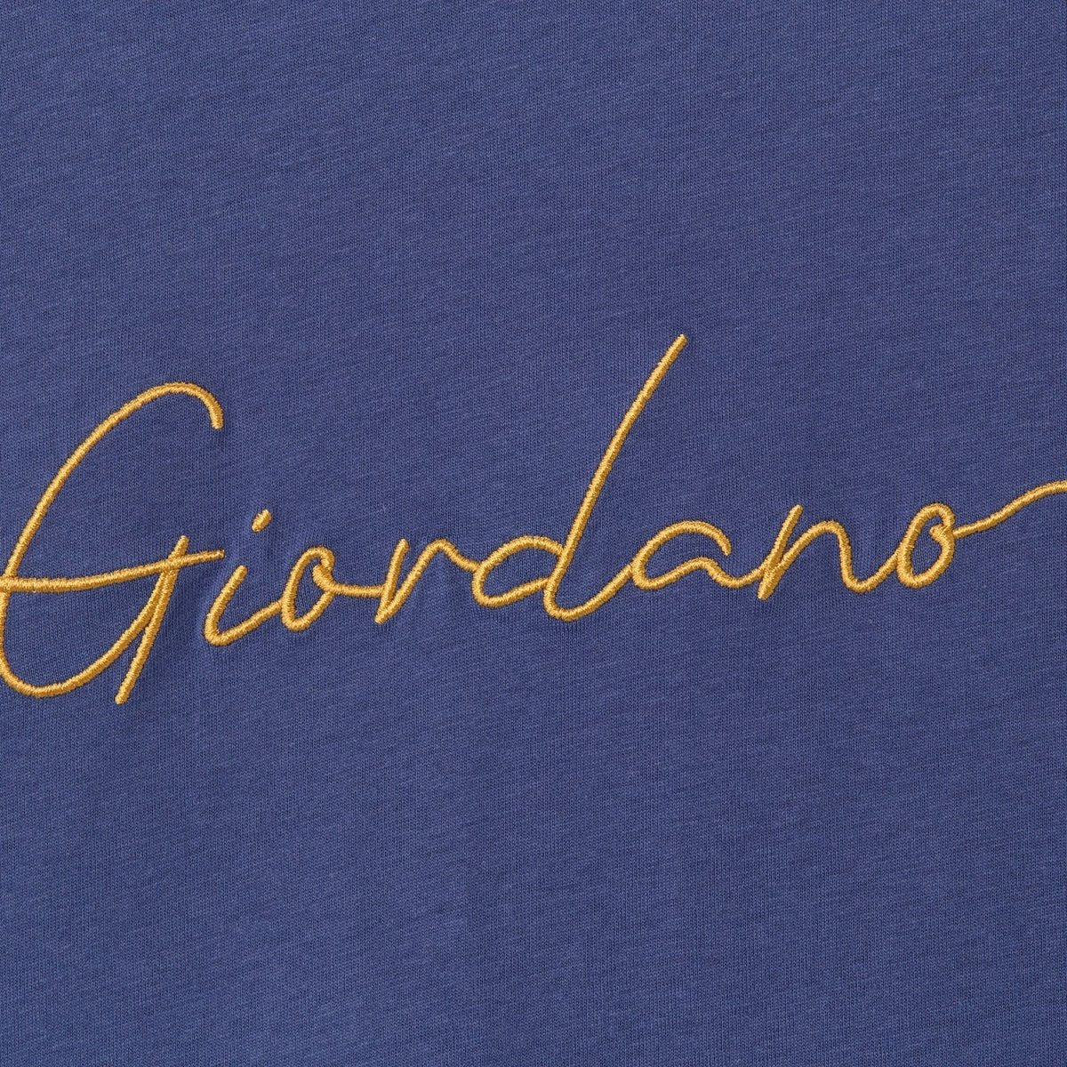 Men's Cotton Crewneck Tee With Signature Print - Giordano