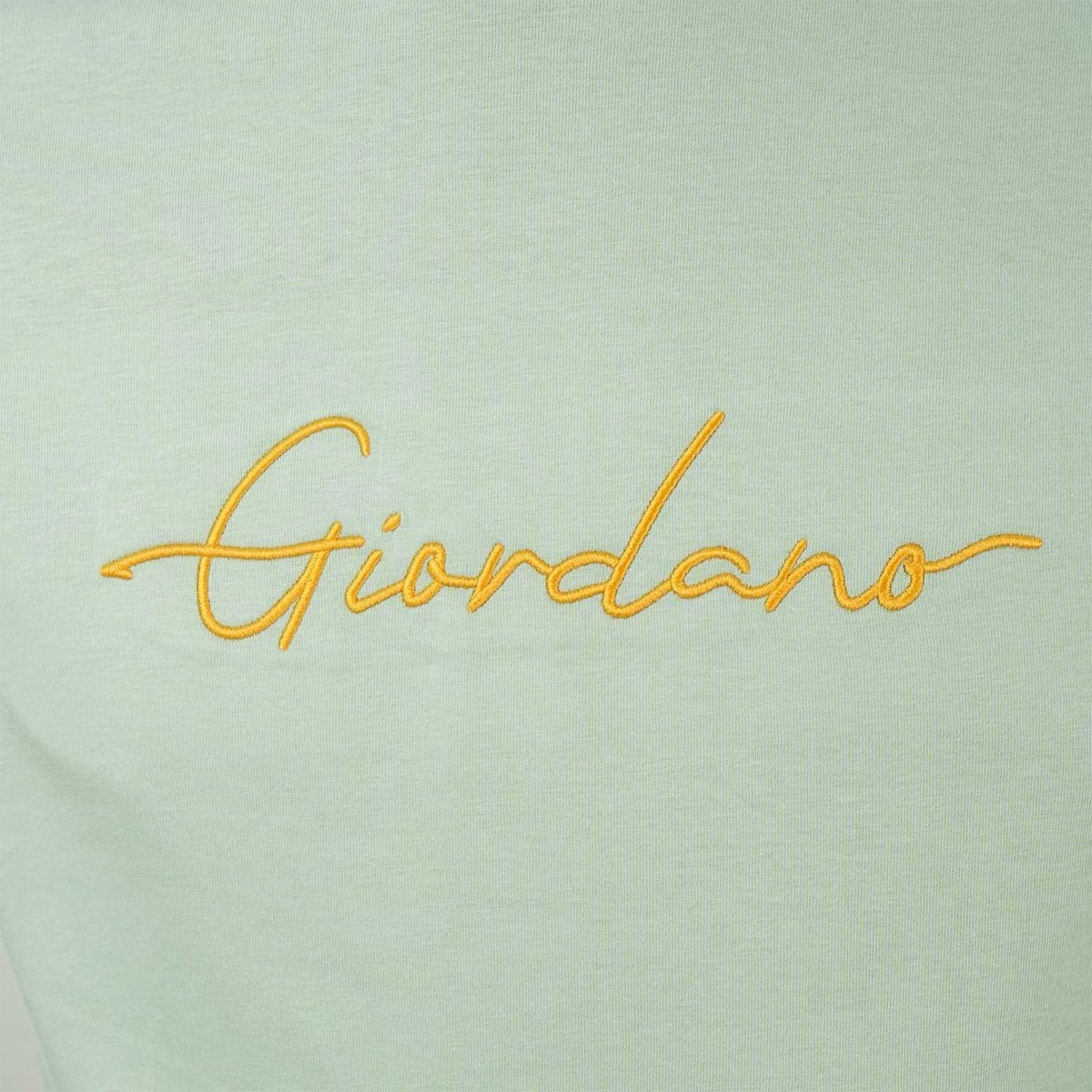 Men's Cotton Crewneck Tee With Signature Print - Giordano
