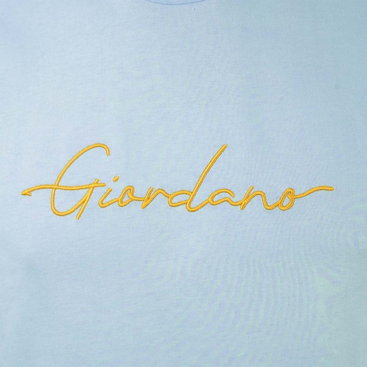 Men's Cotton Crewneck Tee With Signature Print - Giordano
