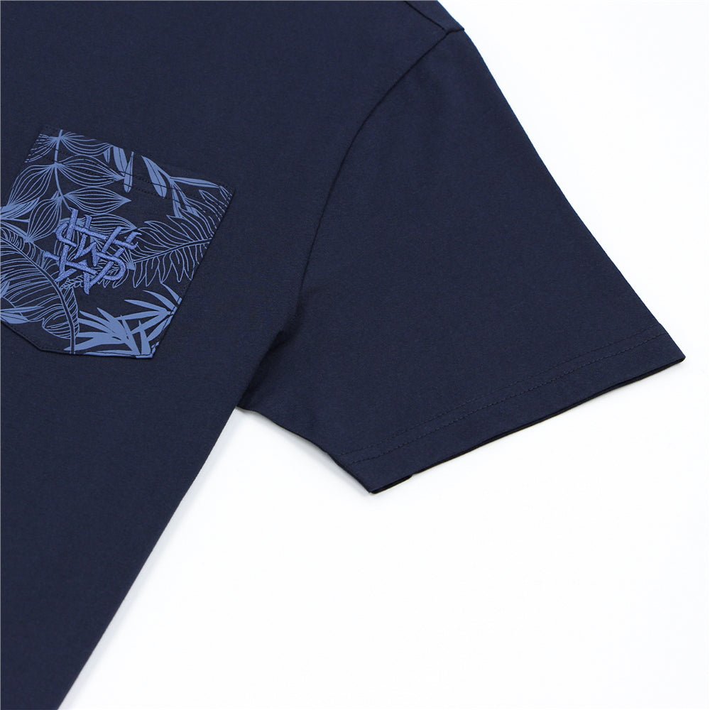 Men's Cotton Jersey Crewneck Short Sleeve Slim Fit Wws Print Tee - Giordano