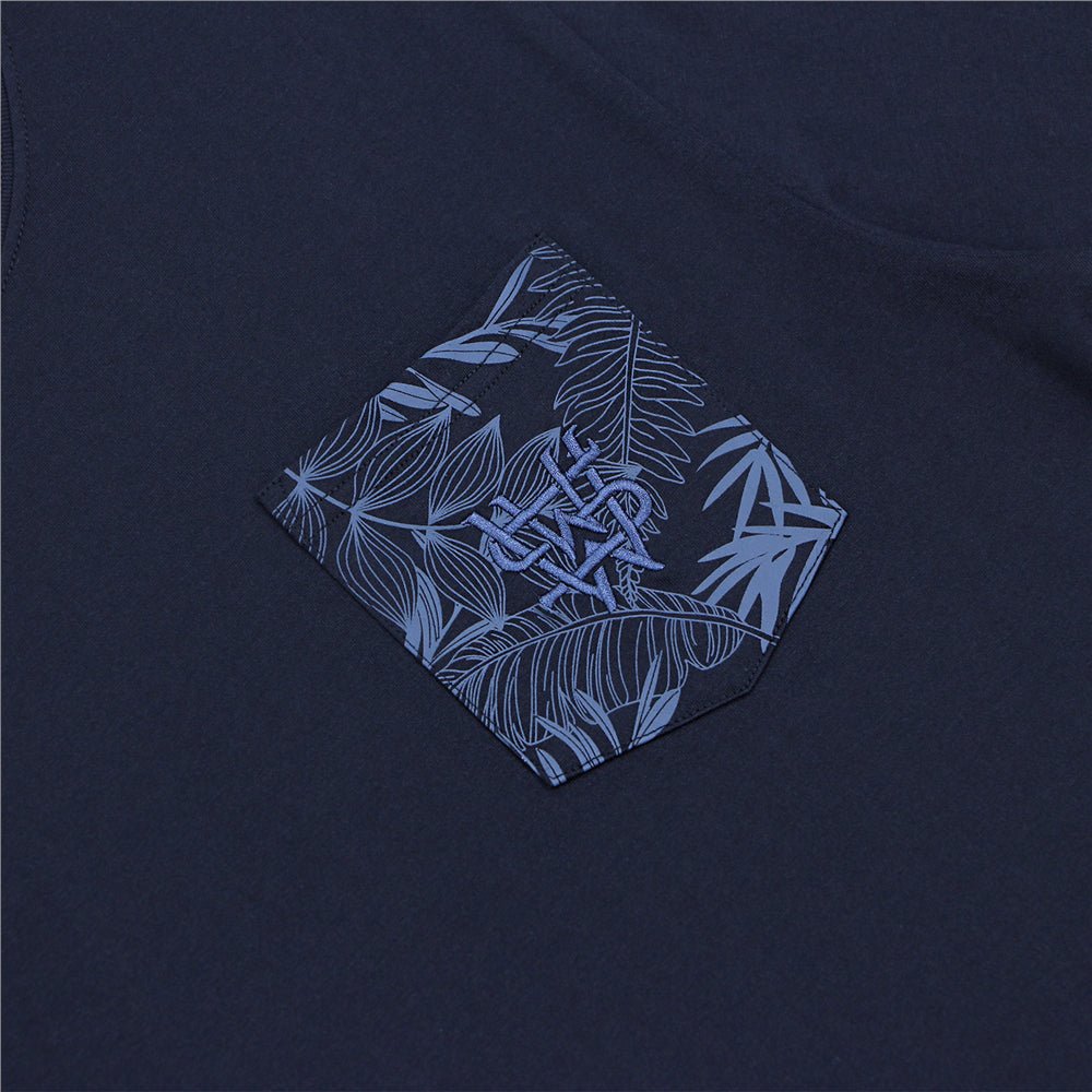 Men's Cotton Jersey Crewneck Short Sleeve Slim Fit Wws Print Tee - Giordano