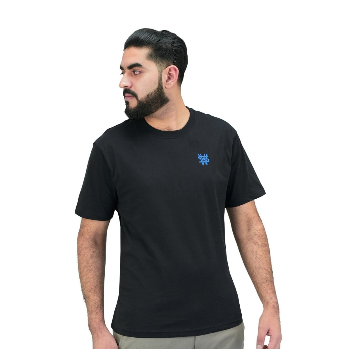 Men's Cotton Jersey Crewneck Short Sleeve Slim Fit Wws Print Tee S - Shop Giordano