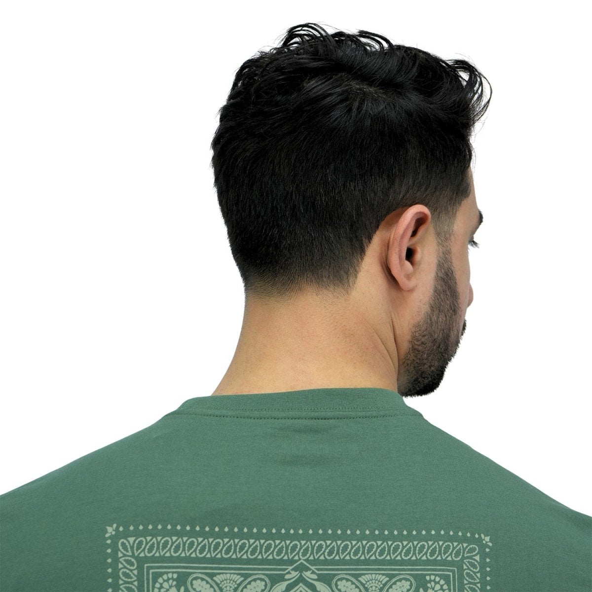 Men's Cotton Jersey Crewneck Short Sleeve Slim Fit Wws Print Tee - Giordano