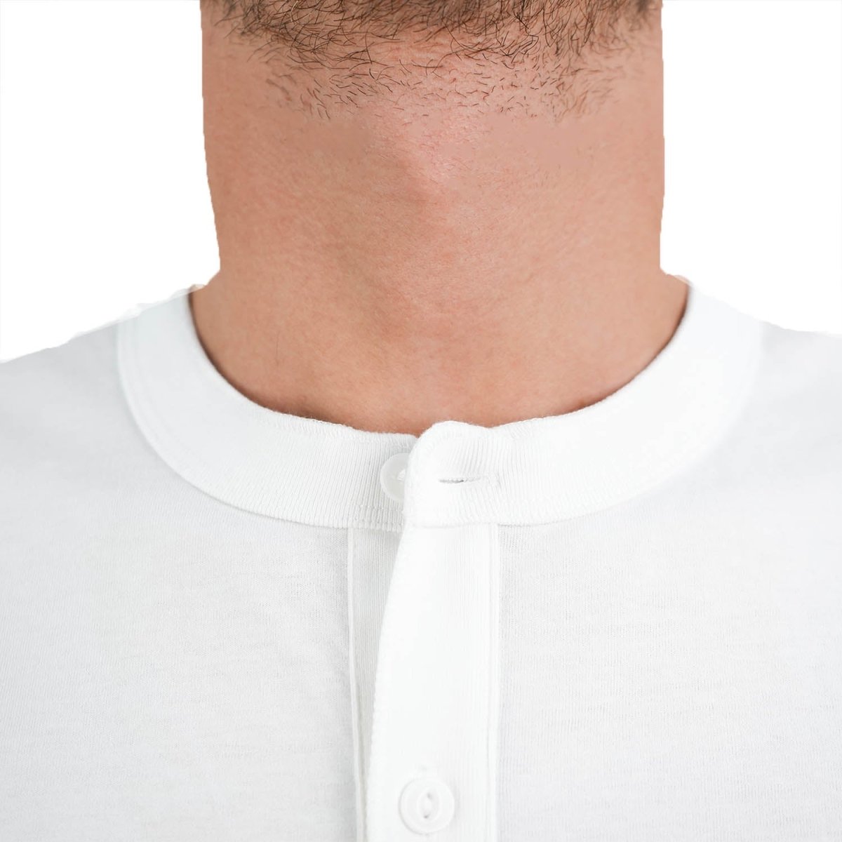 Men's Cotton Jersey Slim Fit Henley Tee - Giordano