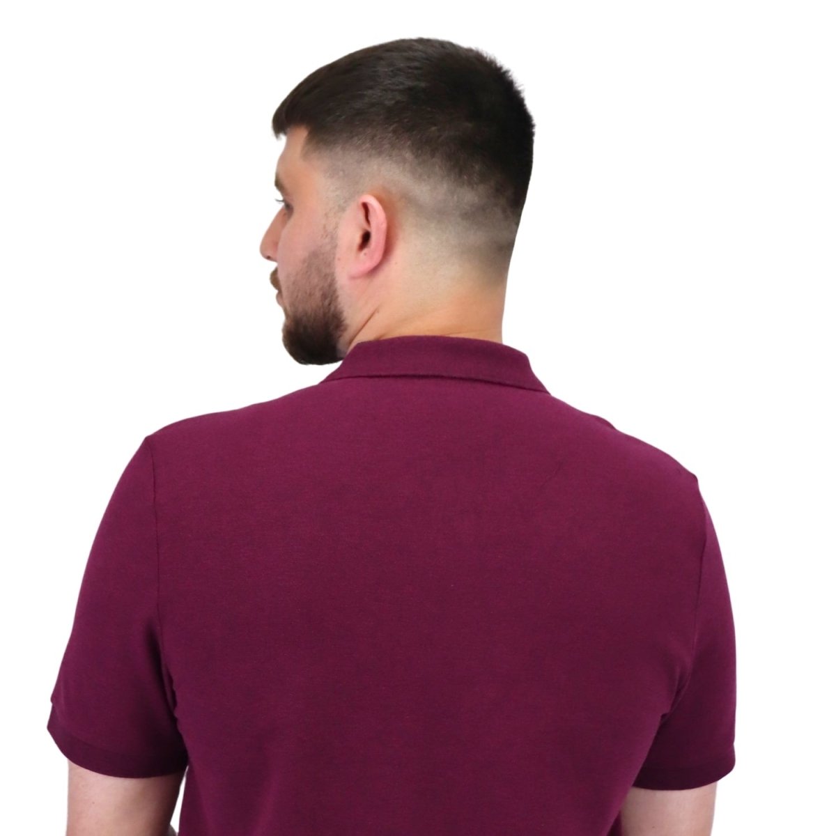 Men's Cotton Lycra Pique Slim Fit Polo - Giordano