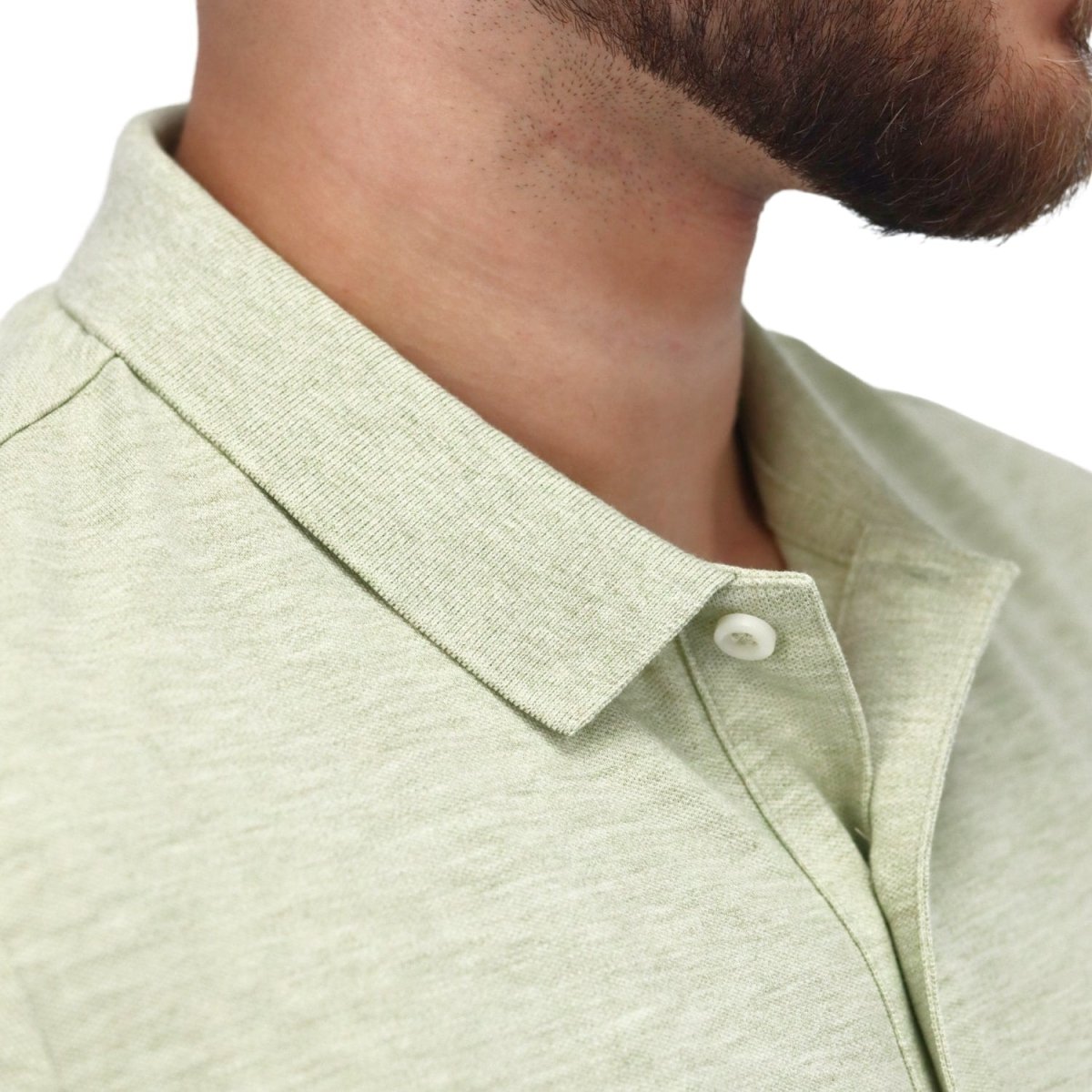 Men's Cotton Lycra Pique Slim Fit Polo - Giordano