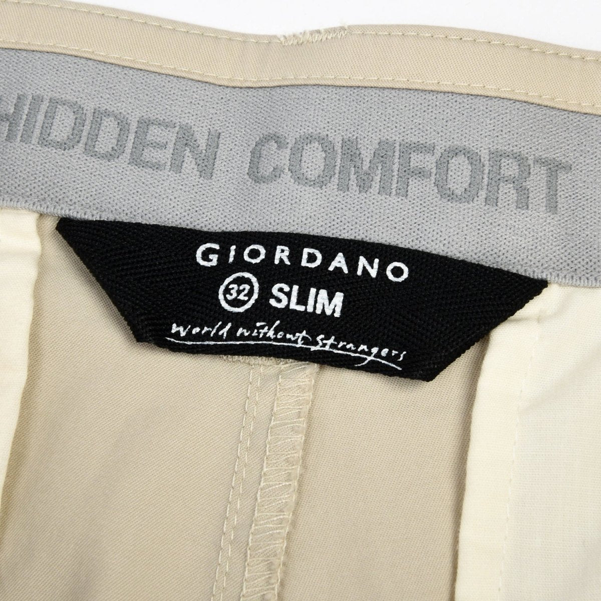 Men's Cotton Nylon Spandex Twill Low Rise Slim Fit Shorts - Giordano