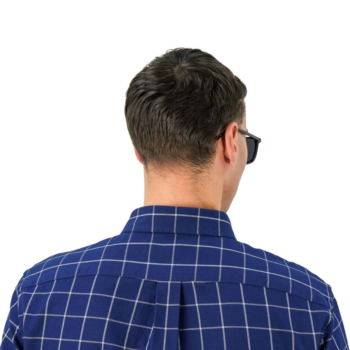 Men's Cotton Oxford Full Opening Long Sleeve Slim Fit Shirt - Giordano