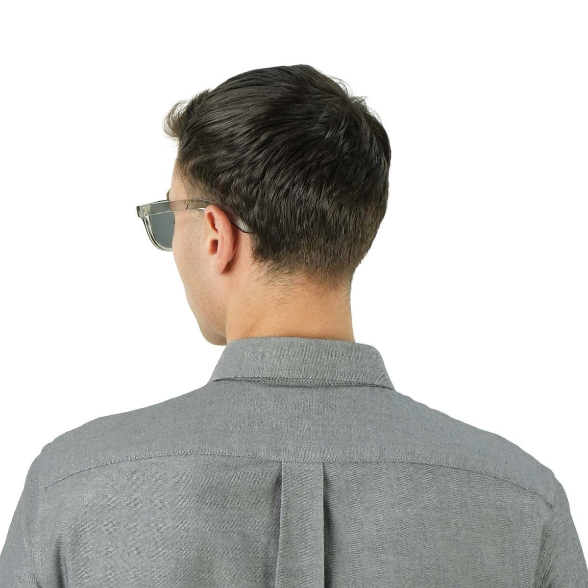 Men's Cotton Oxford Full Opening Long Sleeve Slim Fit Shirt - Giordano