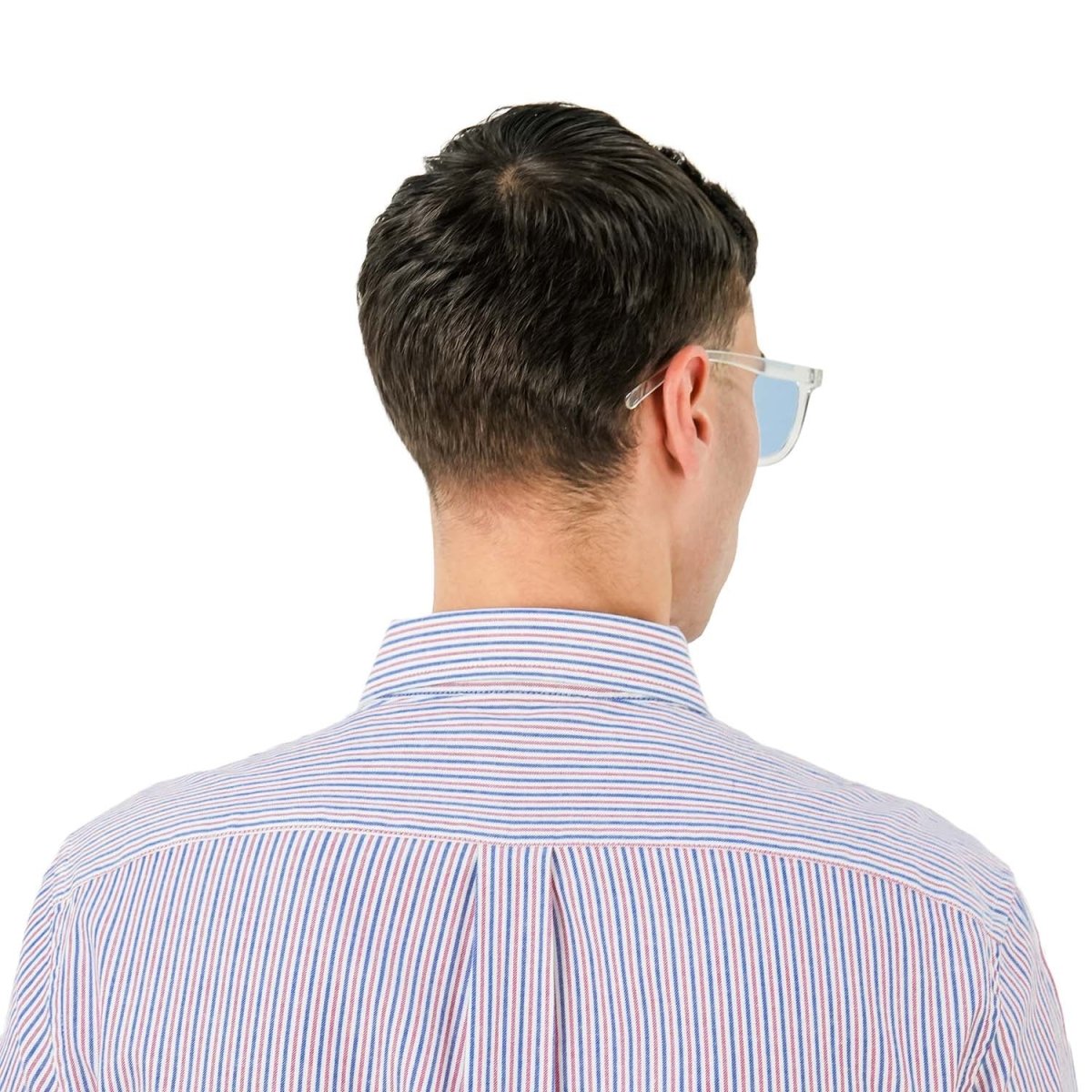 Men's Cotton Oxford Full Opening Long Sleeve Slim Fit Shirt S - Shop Giordano