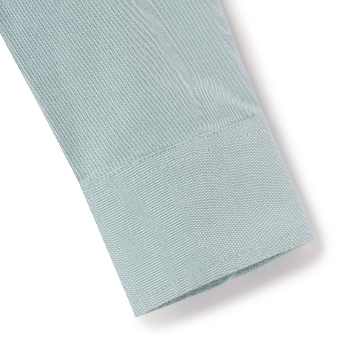 Men's Cotton Oxford Shirt - Small Lion Embroidery, Slim Fit, Full Button - Giordano