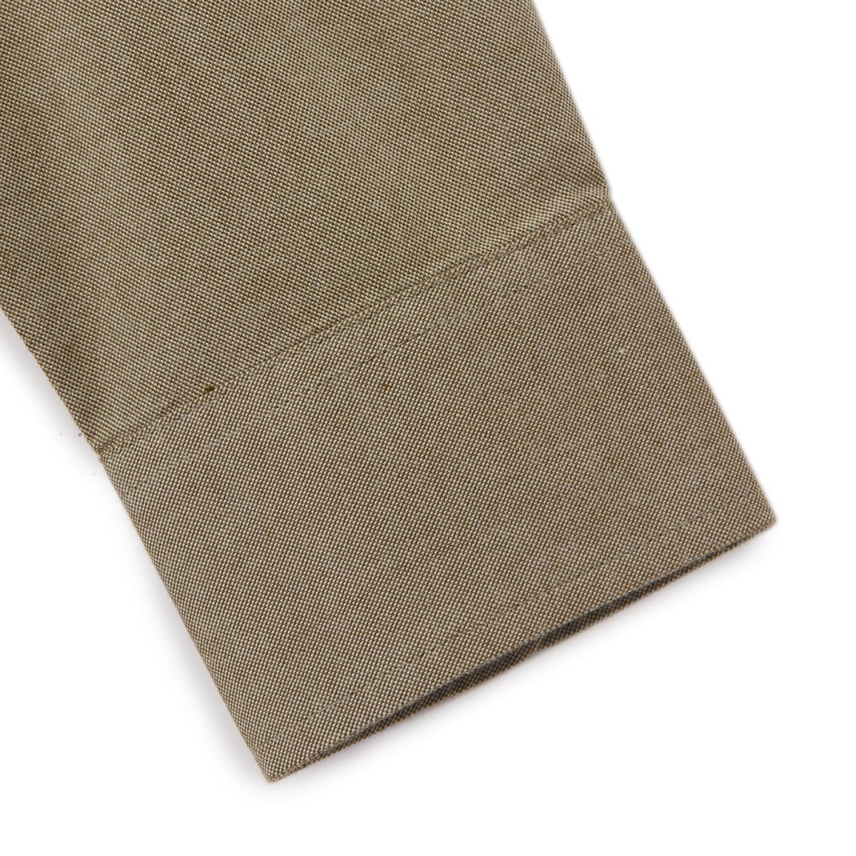 Men's Cotton Oxford Shirt - Small Lion Embroidery, Slim Fit, Full Button - Giordano