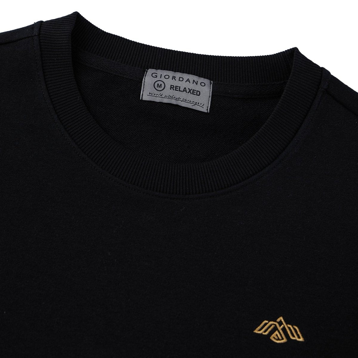 Men’S Cotton Polyester French Terry Crew Neck Sweatshirt - Giordano