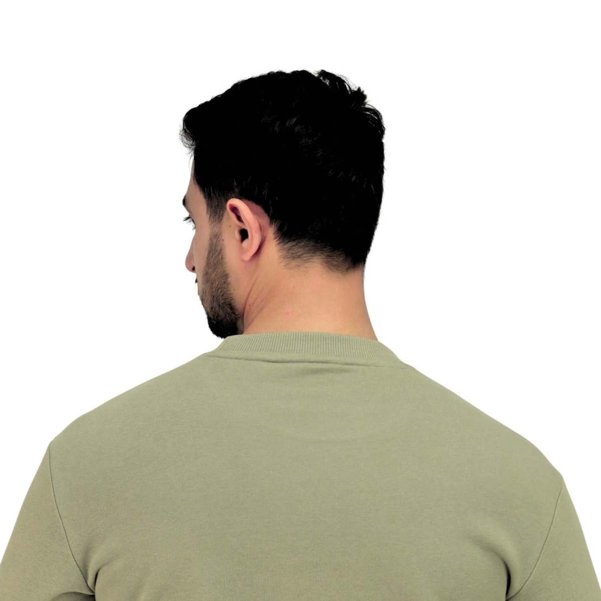 Men's Cotton Polyester French Terry Crew Neck Sweatshirt - Giordano