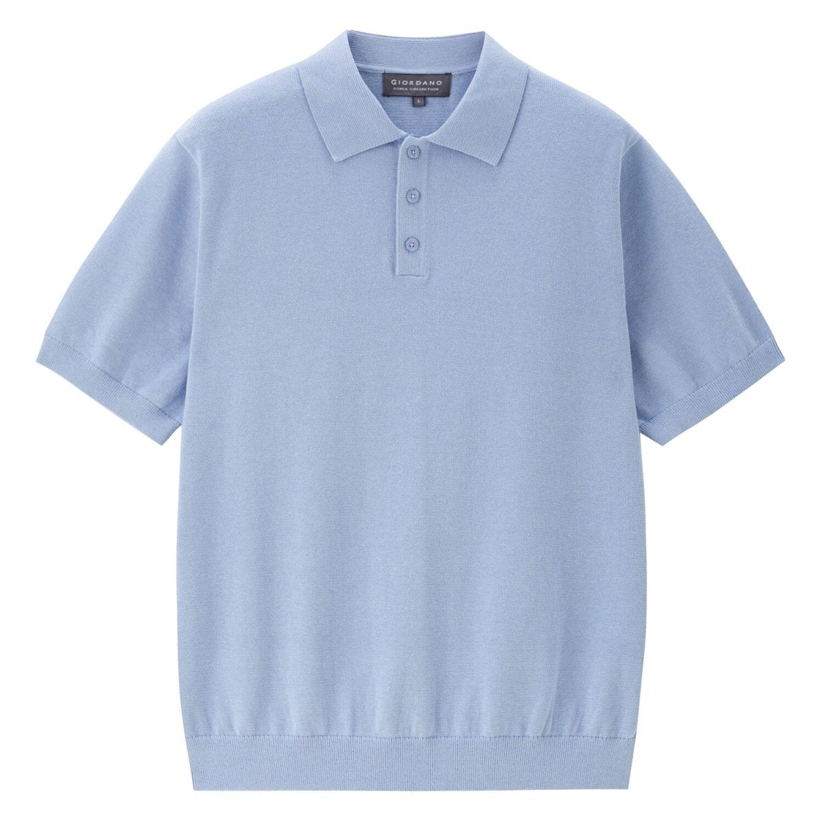 Men’S Cotton - Polyester Jersey Short Sleeve Polo Pullover | Korea Collection - Giordano