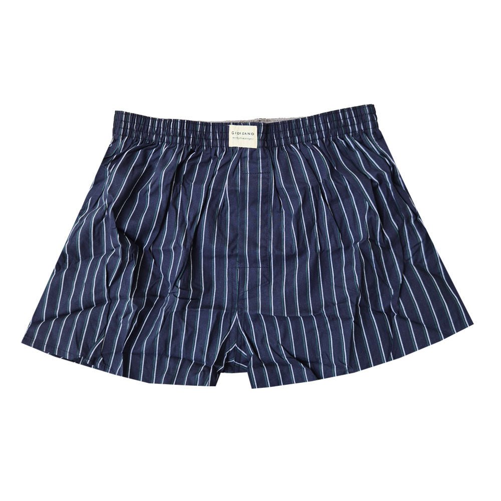 Men's Cotton Poplin Regular Fit Boxers 3Pcs Pack - Giordano