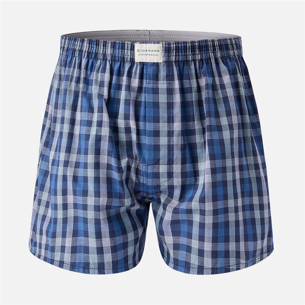 Men's Cotton Poplin Regular Fit Boxers 3Pcs Pack - Giordano