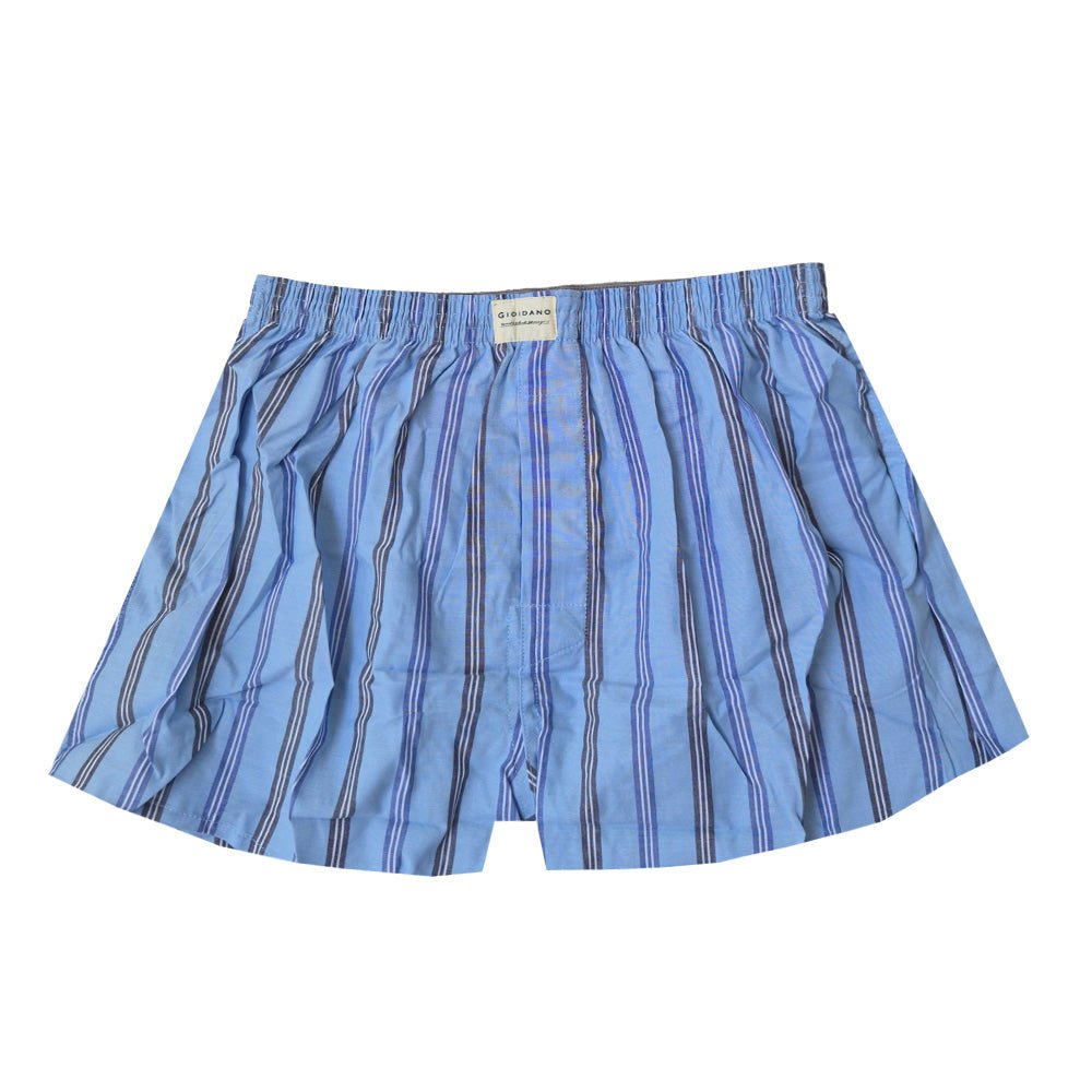 Men's Cotton Poplin Regular Fit Boxers 3Pcs Pack - Giordano