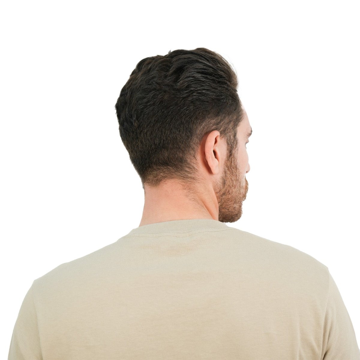 Men's Cotton Signature Print Slim Fit Tee S - Shop Giordano