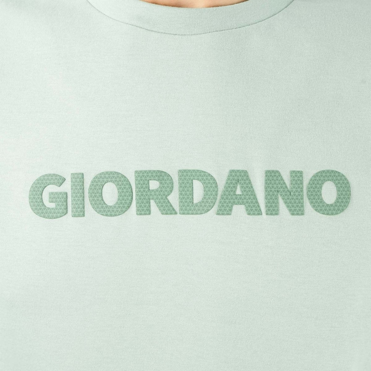 Men's Cotton Signature Print Tee - Giordano