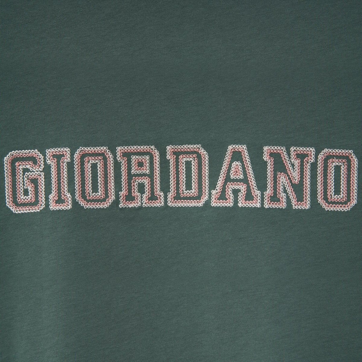 Men's Cotton Signature Print Tee - Giordano