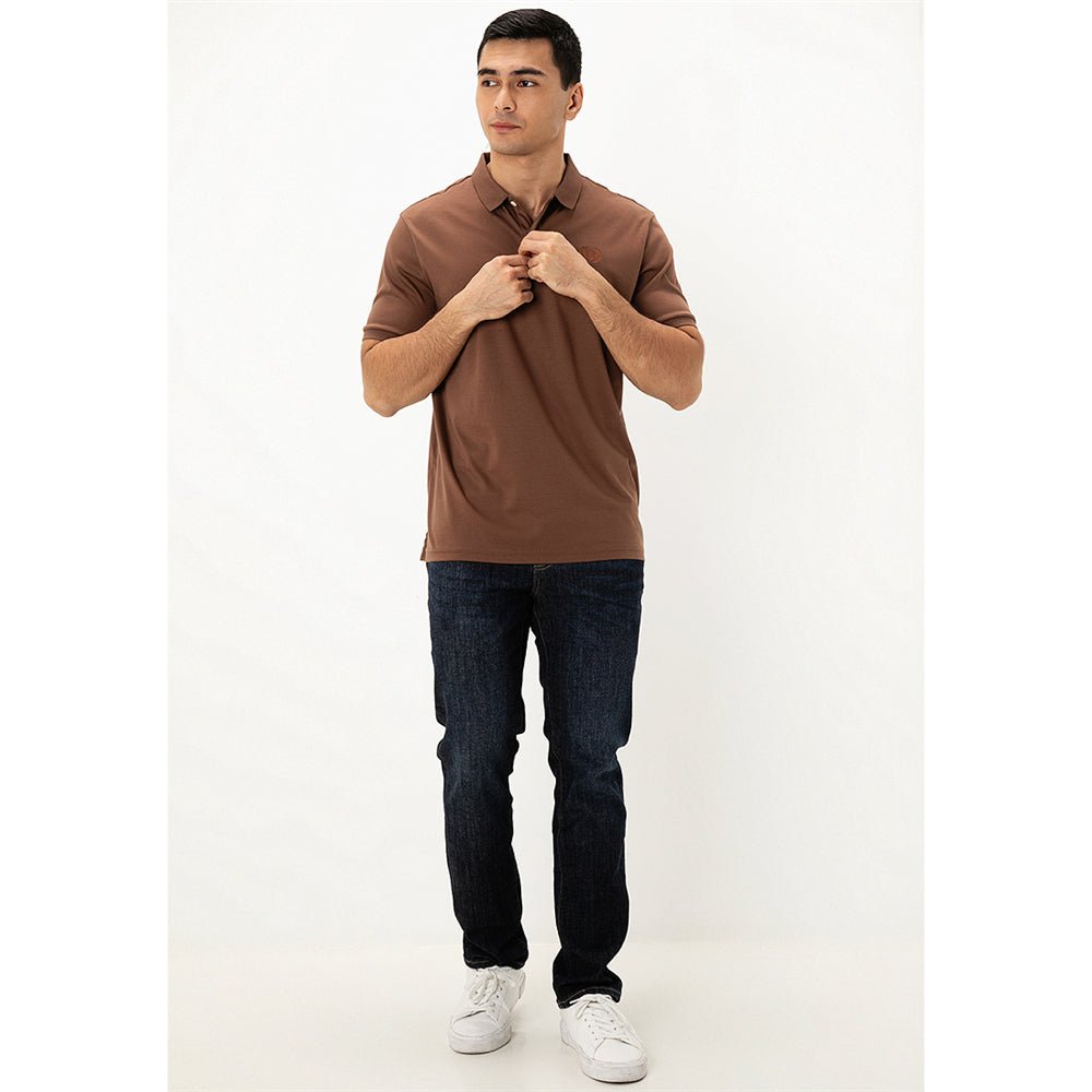 Men's Cotton Solid Polo - Giordano