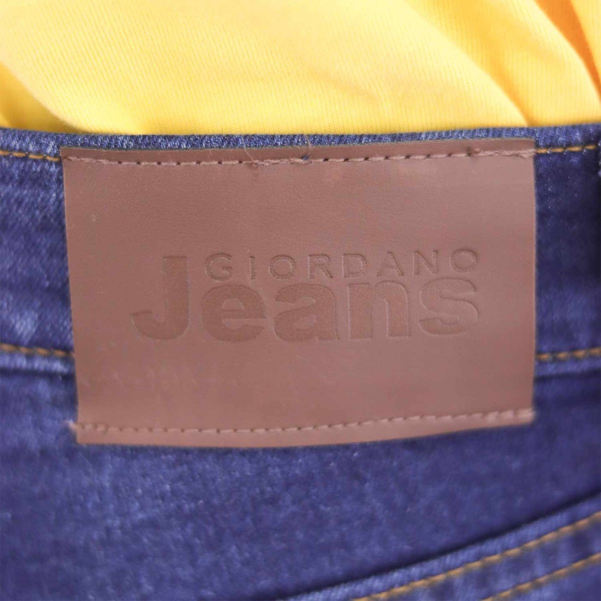 Men's Cotton Spandex Denim Low Rise Skinny Tapered Fit Jeans - Giordano