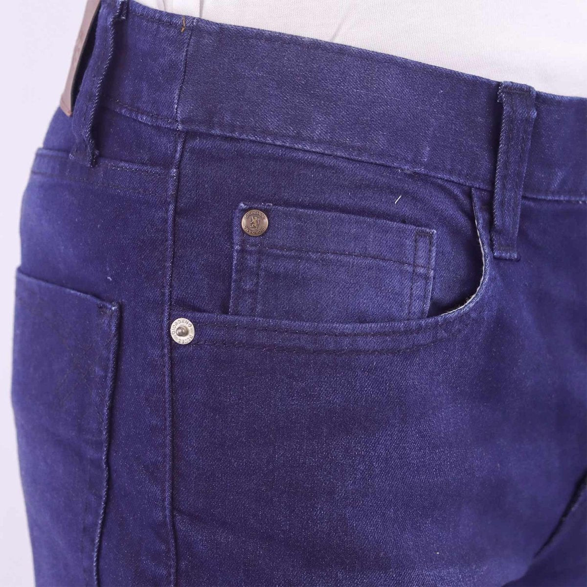 Men's Cotton Spandex Denim Low Rise Skinny Tapered Fit Jeans - Giordano