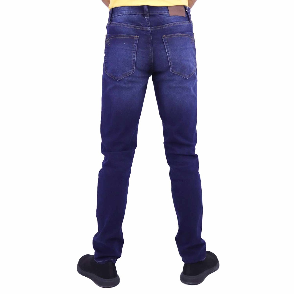 Men's Cotton Spandex Denim Low Rise Skinny Tapered Fit Jeans - Giordano