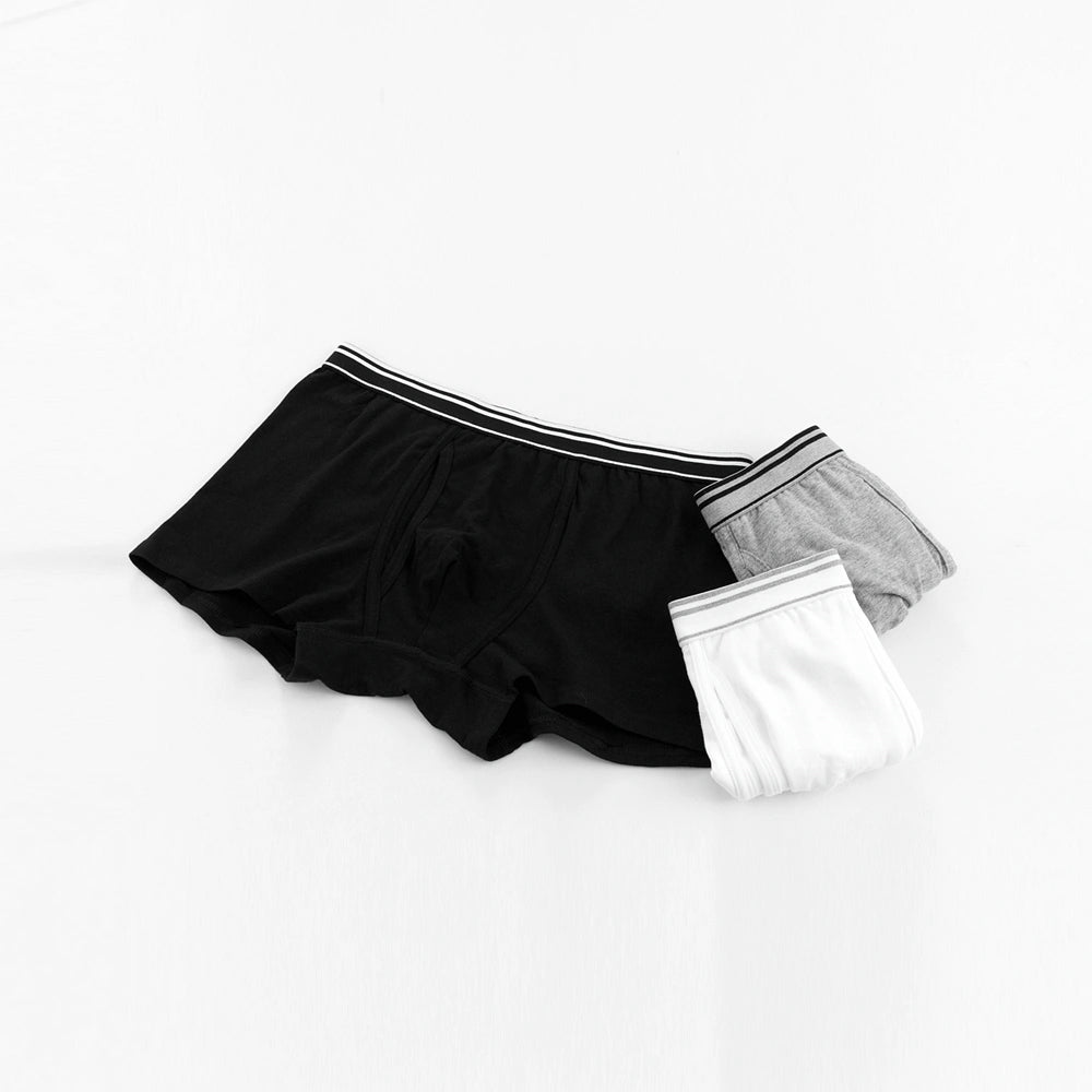 Men's Cotton Spandex Jersey 3 - Pack Trunks - Giordano