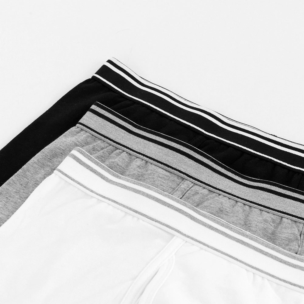 Men's Cotton Spandex Jersey 3 - Pack Trunks - Giordano