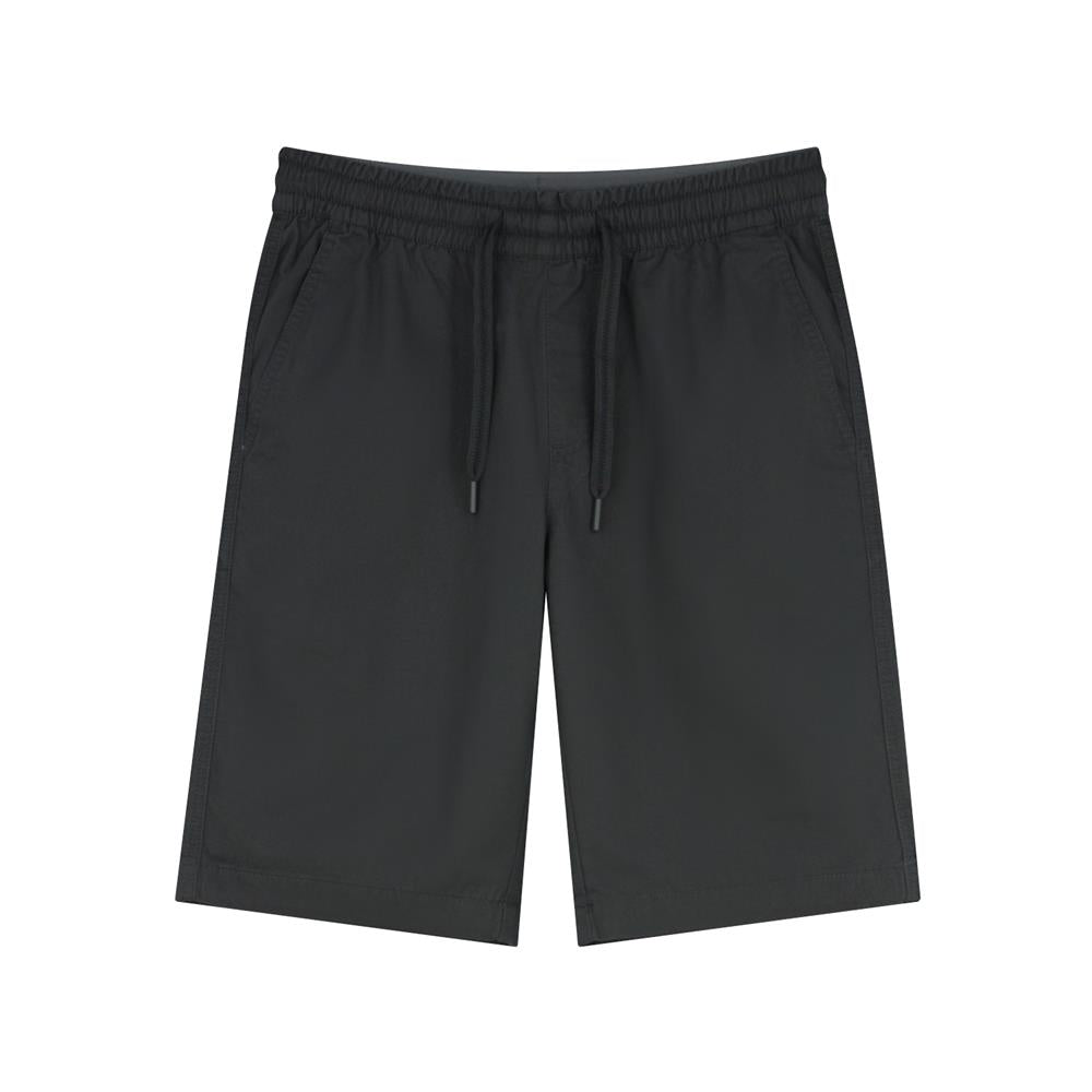 Men's Cotton Twill Bermuda Shorts: Slim Fit, Elastic Waist, Ultimate Comfort - Giordano