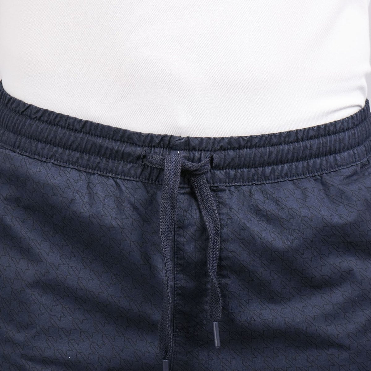 Men's Cotton Twill Bermuda Shorts: Slim Fit, Elastic Waist, Ultimate Comfort - Giordano